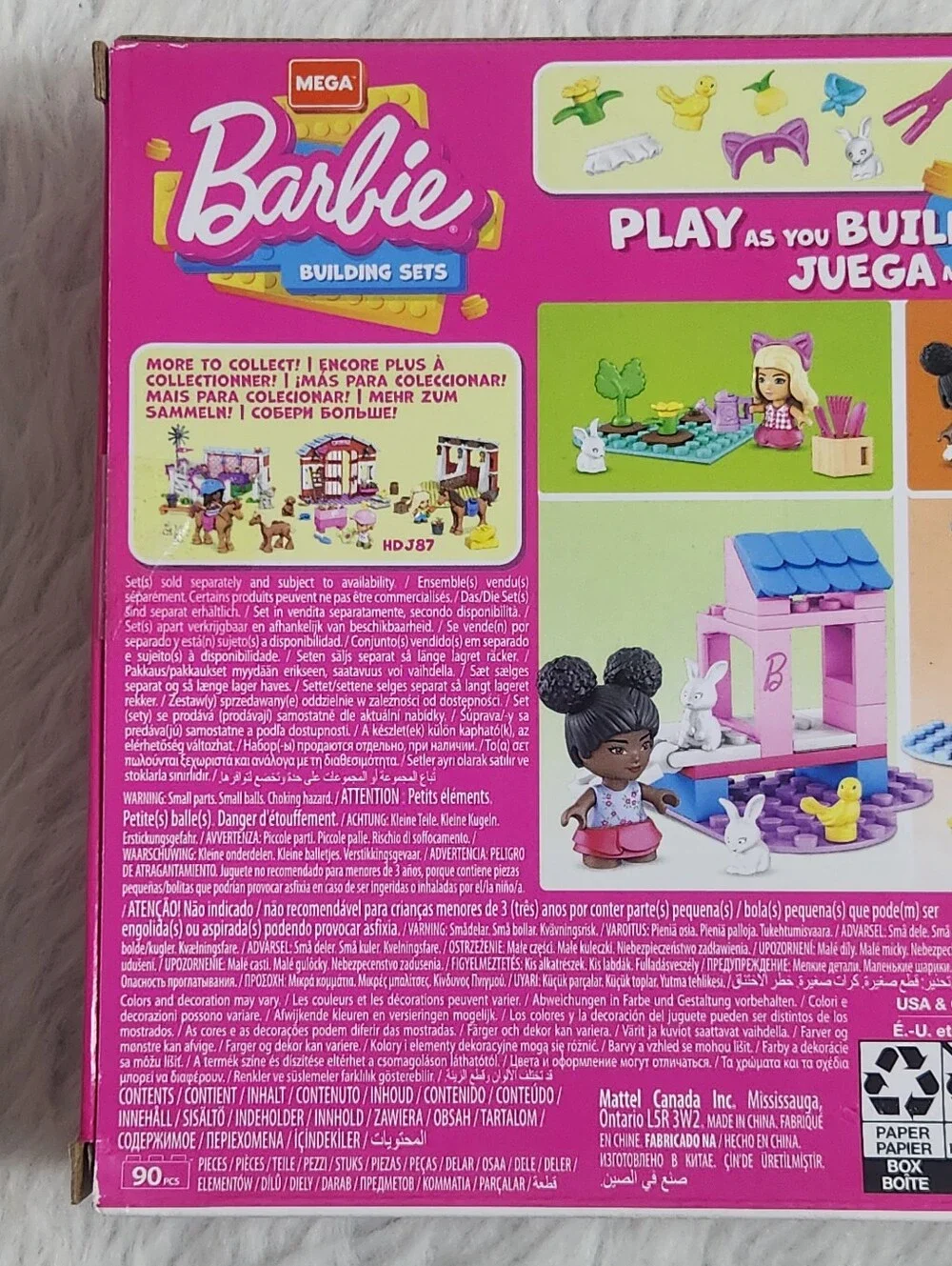 Barbie Farmer's Market Buildig Set